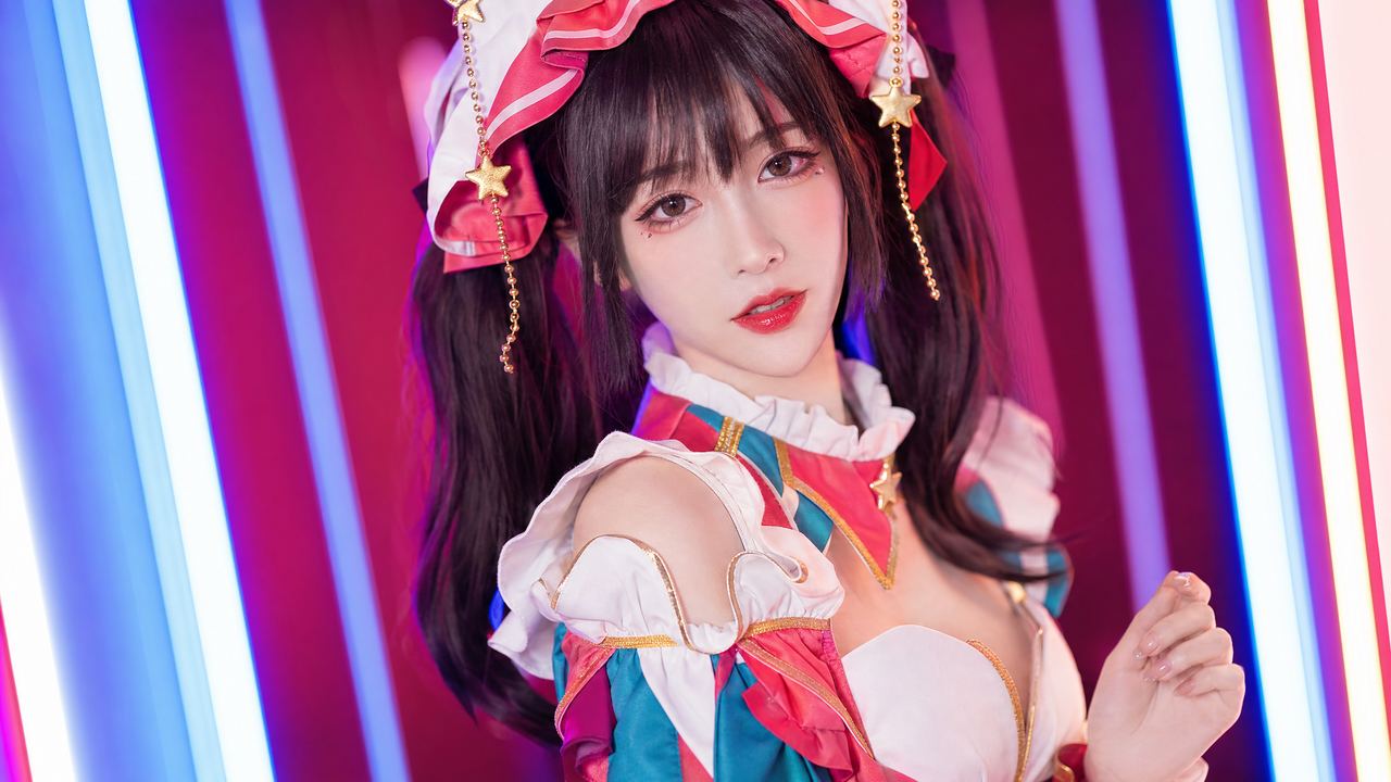 糖心美少女写真：国风少女二次元cosplay写真视频